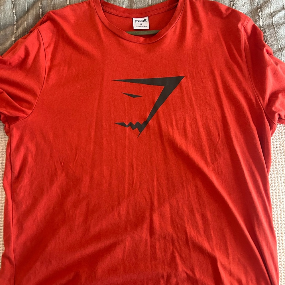 Gymshark Red Graphic Men's T-Shirt